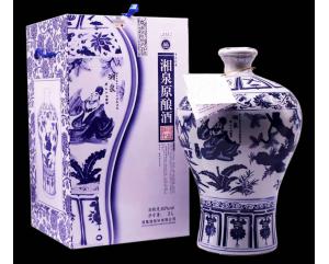 新密青花瓷大壇湘泉酒